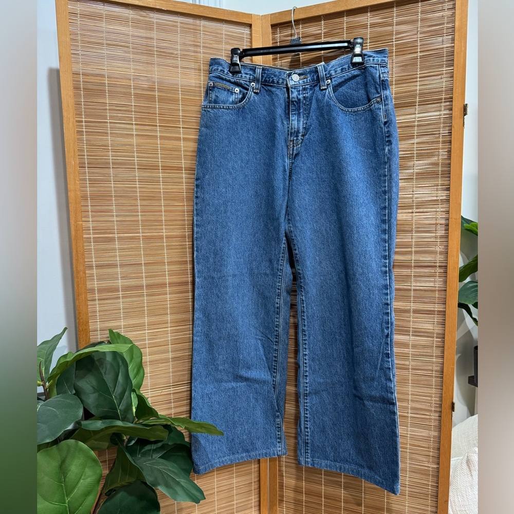 Y2K Calvin Klein 5-Pocket Relaxed Flared Jeans